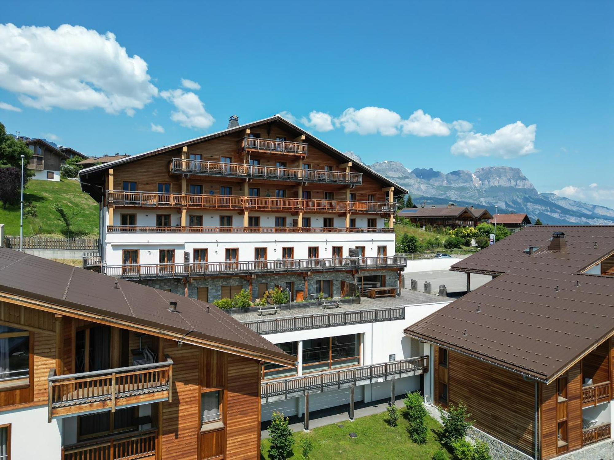 Terresens - Les Fermes Du Mont-Blanc Aparthotel Combloux Ngoại thất bức ảnh